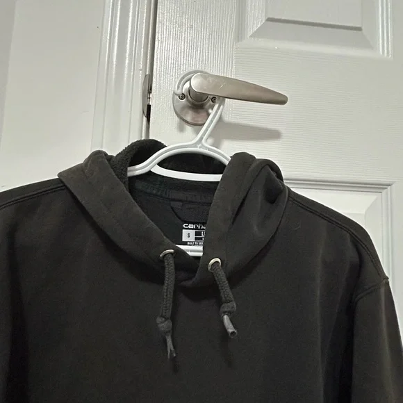 Carhartt Men's Black Pullover Hoodie - Picture 3 of 4